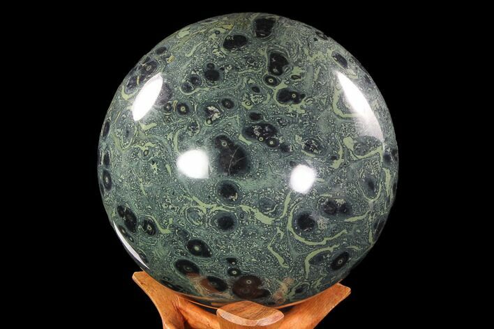 Massive, Polished Kambaba Jasper Sphere - Madagascar #88561